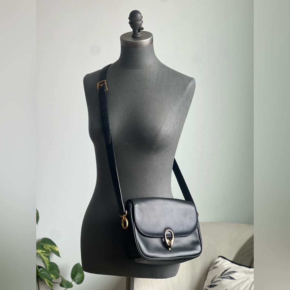 Celine Classic Leather Crossbody Bag EUC Vintage